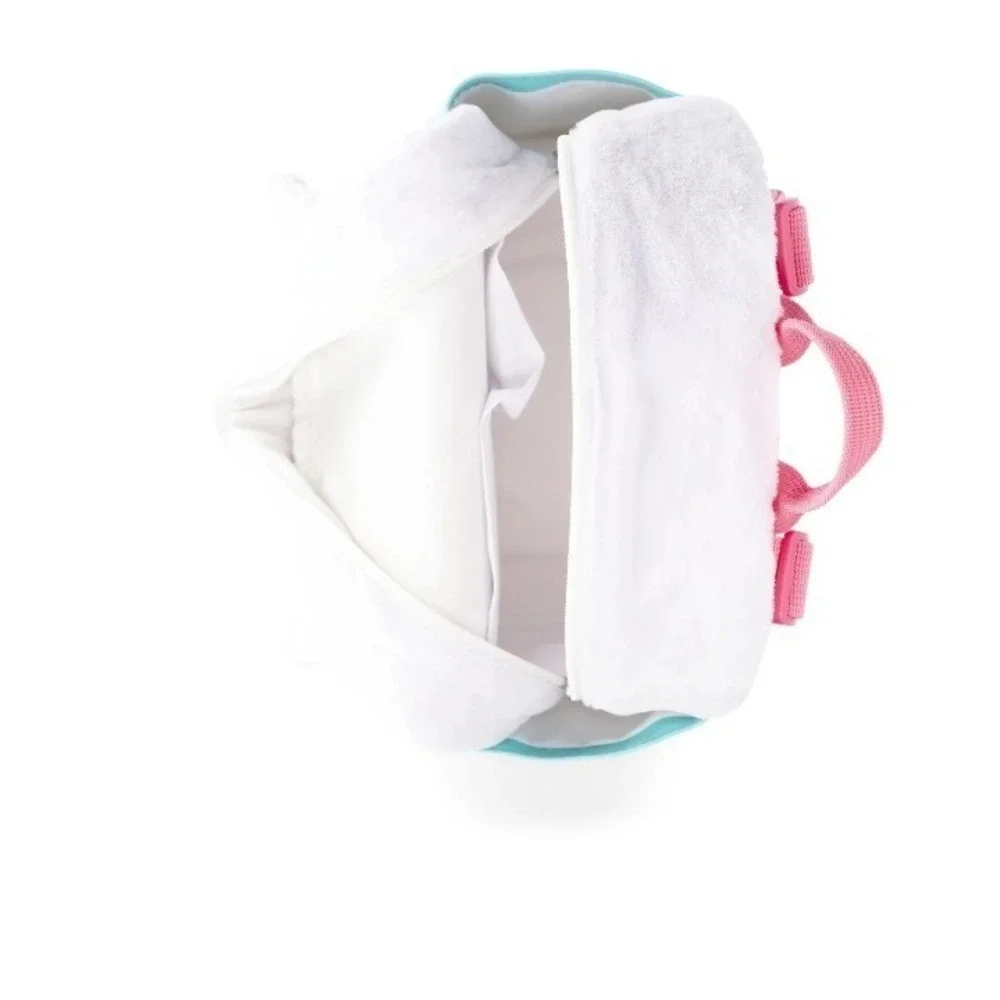 Sanrio Hello Kitty Women's Mini Backpack White‎ Pink Teal Plush Bag NWT
